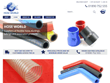 Tablet Screenshot of hoseworld.com